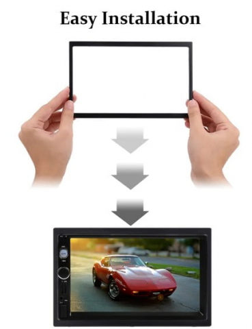 Ramă Adaptoare Universală 2DIN pentru Navigații și Playere Auto [1]