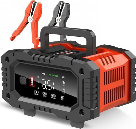 Redresoare Auto - Redresor auto digital FPT‑100 12V/24V LCD 20A
