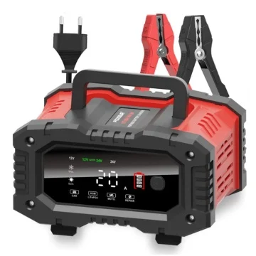 Redresoare Auto - Redresor Inteligent Auto Foxsur FPT-200 12V/20A – 24V/10A cu LCD și Funcție Repair