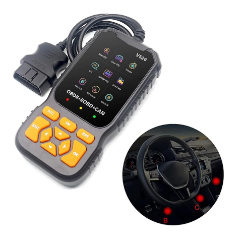 Diagnoză Auto OBD2 V520 – Scanner Profesional cu Ecran 2,8” [3]