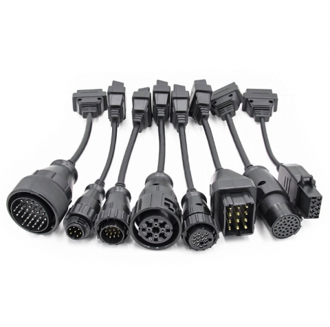 Auto - Set Cabluri Adaptoare OBD2 Camioane – Compatibil AutoCom, Delphi, Snooper, TCS CDP