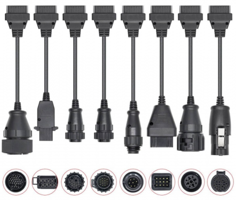 Set Cabluri Adaptoare OBD2 Camioane – Compatibil AutoCom, Delphi, Snooper, TCS CDP [1]