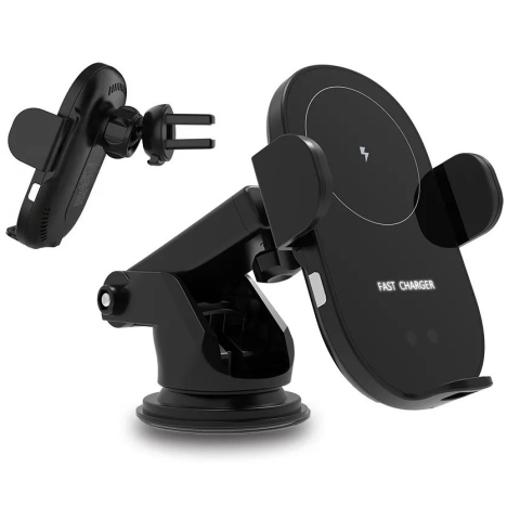 Alte electronice - Suport auto telefon cu incarcare wireless 15W