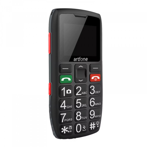 Telefon Mobil Artfone pentru Seniori cu Taste Mari și Buton SOS – Meniu Română [1]