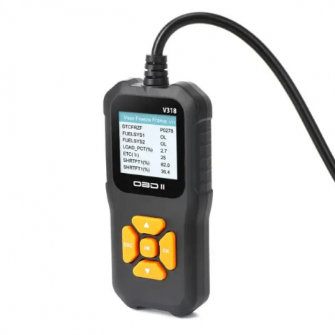 Testere & Diagnoze Auto - Tester Auto VALVIRTALEX® V318 – Diagnoză OBD2 cu Ecran LCD
