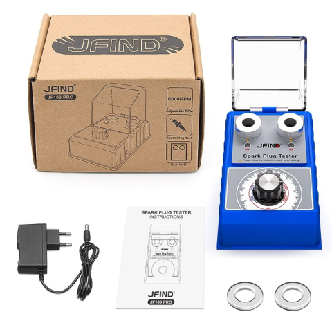 Tester bujii auto JFIND JF109 Pro cu 2 orificii și frecvență reglabilă [1]