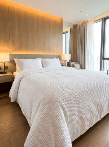 LENJERII HOTELIERE - Set 10 Lenjerii Hoteliere Gofrate pentru HoReCa