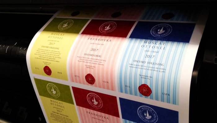 Etich pentru fata sticlei hartie vintage crem 4/A4 uz univ 10/set Rayfilm-Creativ [2]