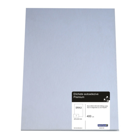 Office (hartie premium) - Etichete autoadezive Rayfilm 487x330 rituri in diagonala