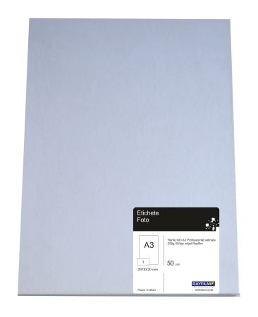Profesionala - Hartie foto Rayfilm A3 Professional satinata 255g 50/top