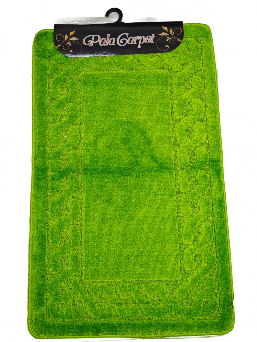 Set covorase baie 3 piese Verde 60x100cm [1]