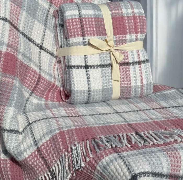 Patura pufoasa din bumbac multicolor -180x220Cm [2]