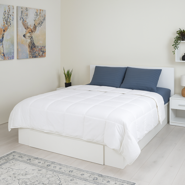 Pilota Premium cu Pene de Rata -200×210 Cm Hypoalergenica [1]