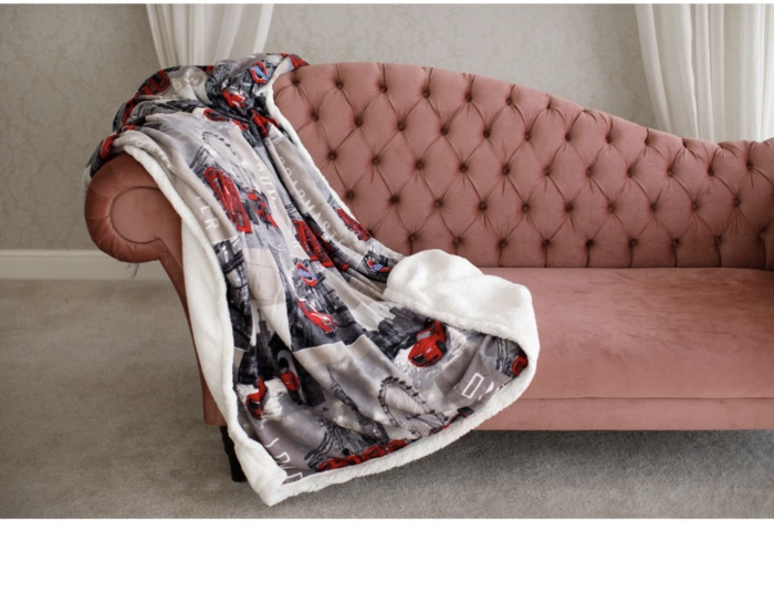 Patura City Cu Blanita Cocolino Moale Si Calduroasa -160x220 Cm [2]