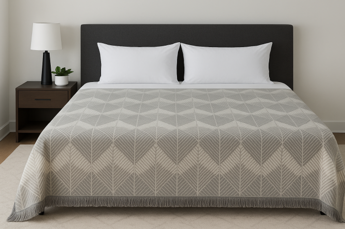 Patura pufoasa din bumbac multicolor -180x220Cm [1]