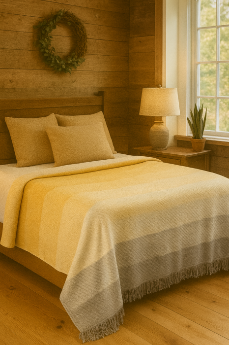 Patura pufoasa din bumbac multicolor -180x220Cm [1]