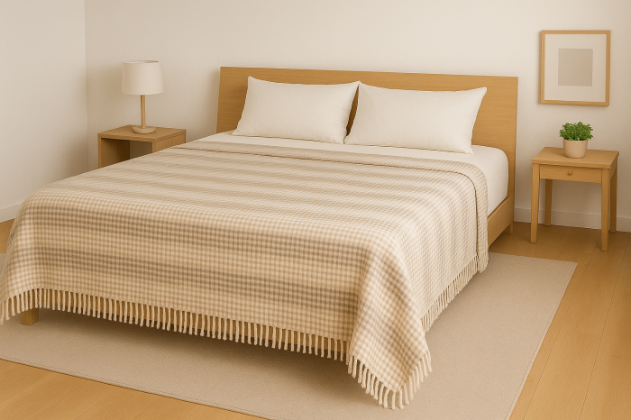 Patura pufoasa din bumbac multicolor -180x220Cm [1]