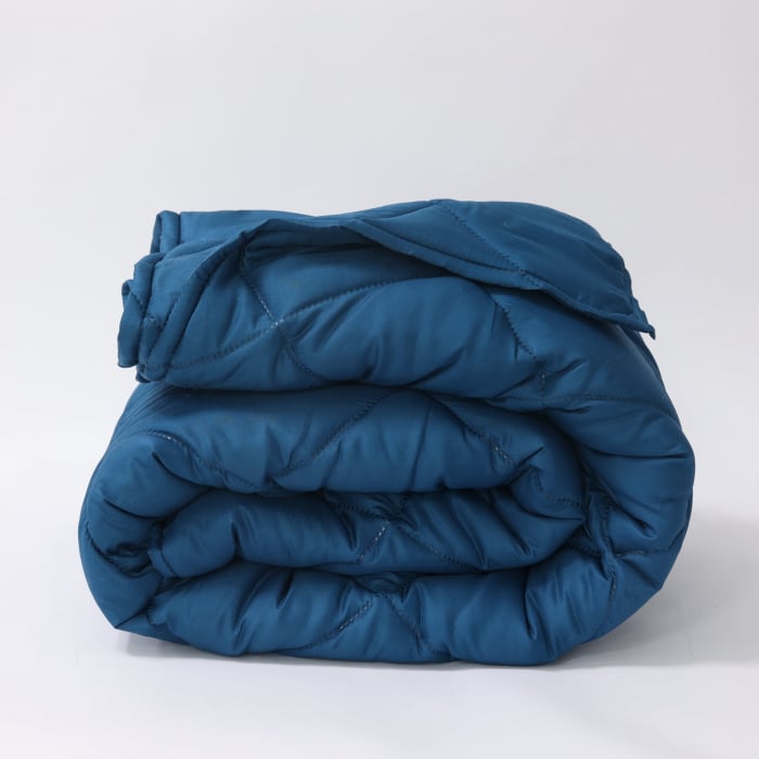 Pilotă de iarnă calduroasa Elinor Petrol 150x210 cm - Hipoalergenica [1]