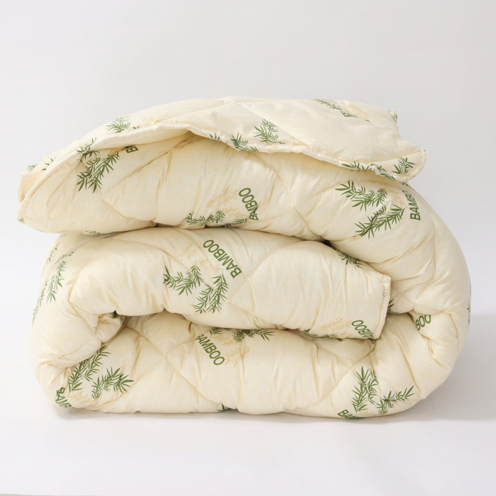 Pilotă de vară ușoară Bamboo Herbal 200x210 cm, pat dublu [2]