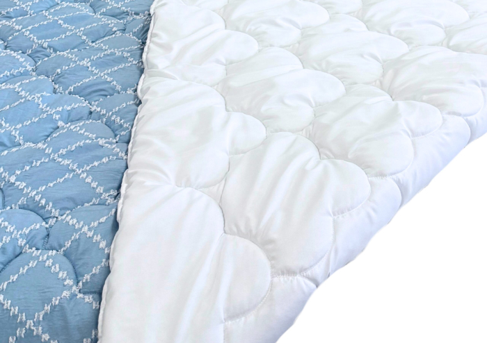 Pilota Duo Comfort Azure 180×200, Somnart, matlasata, umplutura medie-groasa 300 gr/mp, pentru primavara – toamna [2]