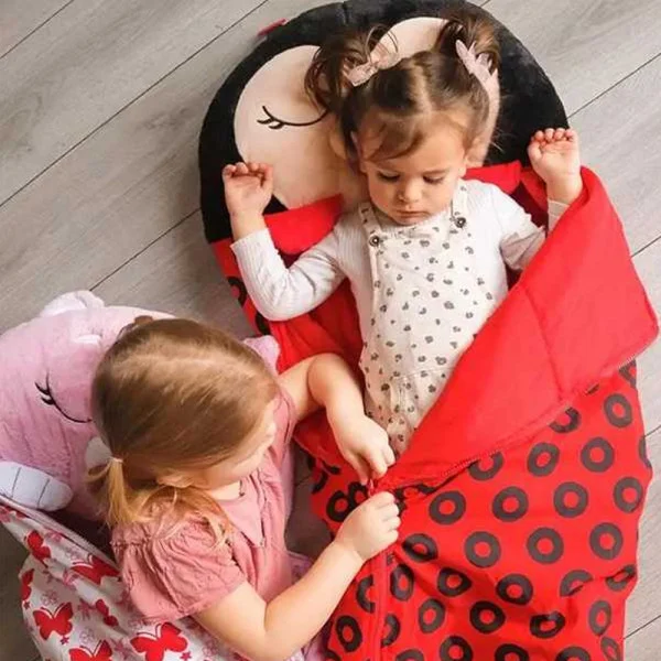 Sac de dormit pentru copii Happy Nappers Husky - perna si sac de dormit intr-unul singur 180x70 cm [4]