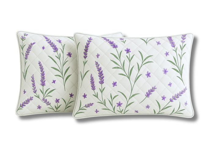 Set 2 Perne matlasate Lavanda Confort 50x70 cm [1]