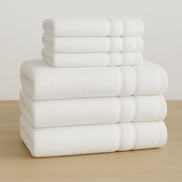 Set 6 Prosoape Bumbac 100% Cu Putere Mare De Absorbtie – 50/100 Cm + 70/140 Cm [1]