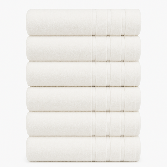 Set 6 prosoape baie bumbac 100%, 70x140 cm – moi și absorbante [1]