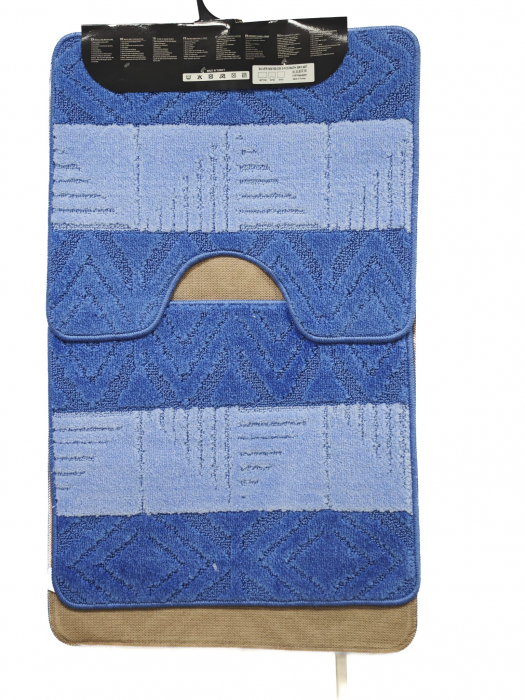 Set Covorase Baie 3 piese - Antiderapante 60x100cm [2]