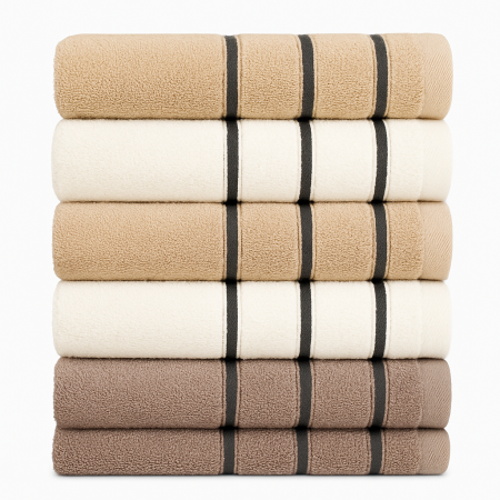 Oferta Speciala - Set 6 prosoape baie bumbac 100%, 70x140 cm – moi și absorbante
