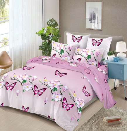 Lenjerii De Pat Bumbac Finet - Lenjerie de pat 4 piese Finet 200x230 cm