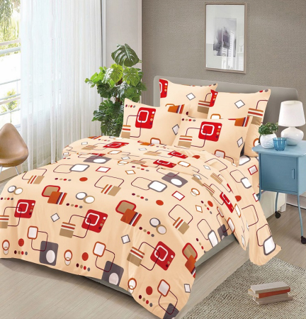 Lenjerii De Pat Bumbac Finet - Lenjerie de pat 4 piese Finet 200x230 cm