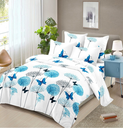 Lenjerii De Pat Bumbac Finet - Lenjerie de pat 4 piese Finet 200x230 cm