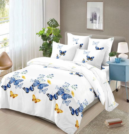 Lenjerii De Pat Bumbac Finet - Lenjerie de pat 4 piese Finet 200x230 cm