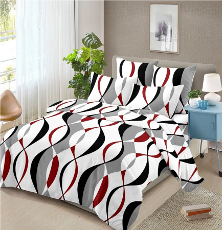 Lenjerii De Pat - Lenjerie de pat 4 piese Finet 200x230 cm