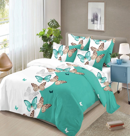 Lenjerii De Pat Bumbac Finet - Lenjerie de pat 4 piese Finet 200x230 cm