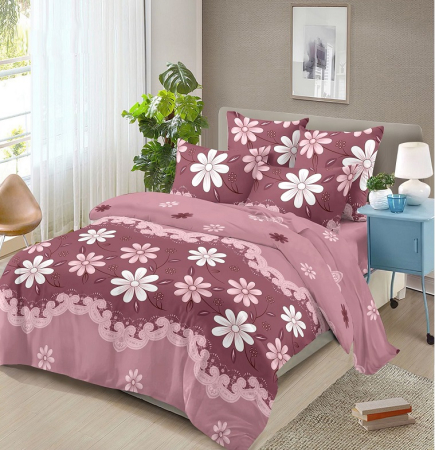 Lenjerii De Pat Bumbac Finet - Lenjerie de pat 4 piese Finet  200x230 cm