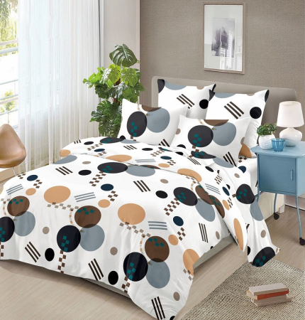 Lenjerii De Pat Bumbac Finet - Lenjerie de pat 4 piese Finet 200x230 cm