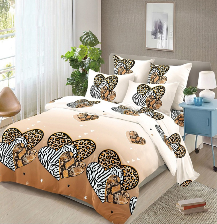 Lenjerii De Pat Bumbac Finet - Lenjerie de pat 4 piese Finet 200x230 cm