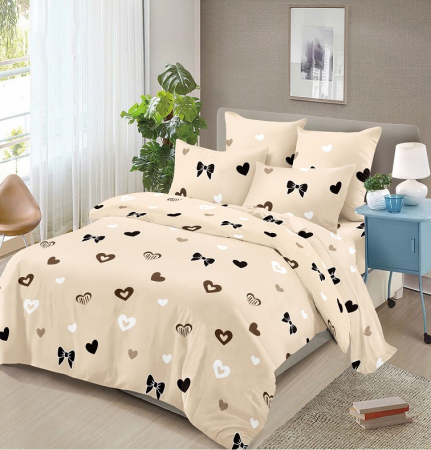 Lenjerii De Pat Bumbac Finet - Lenjerie de pat 4 piese Finet 200x230 cm