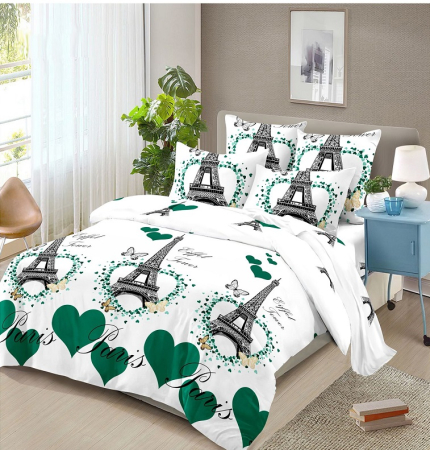 Lenjerii De Pat Bumbac Finet - Lenjerie de pat 4 piese Finet 200x230 cm