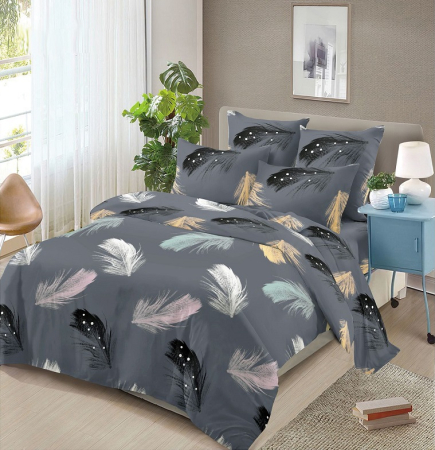 Lenjerii De Pat Bumbac Finet - Lenjerie de pat 4 piese Finet 200x230 cm