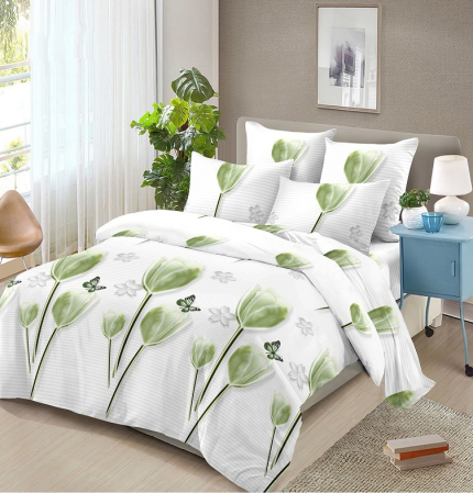 Lenjerii De Pat Bumbac Finet - Lenjerie de pat 4 piese Finet 200x230 cm