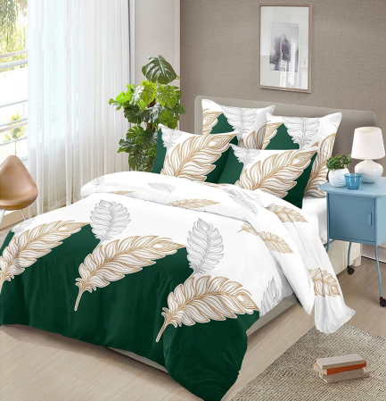 Lenjerie de pat 4 piese Finet 200x230 cm