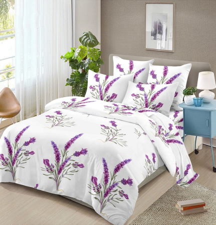 Lenjerii De Pat Bumbac Finet - Lenjerie de pat 4 piese Finet 200x230 cm