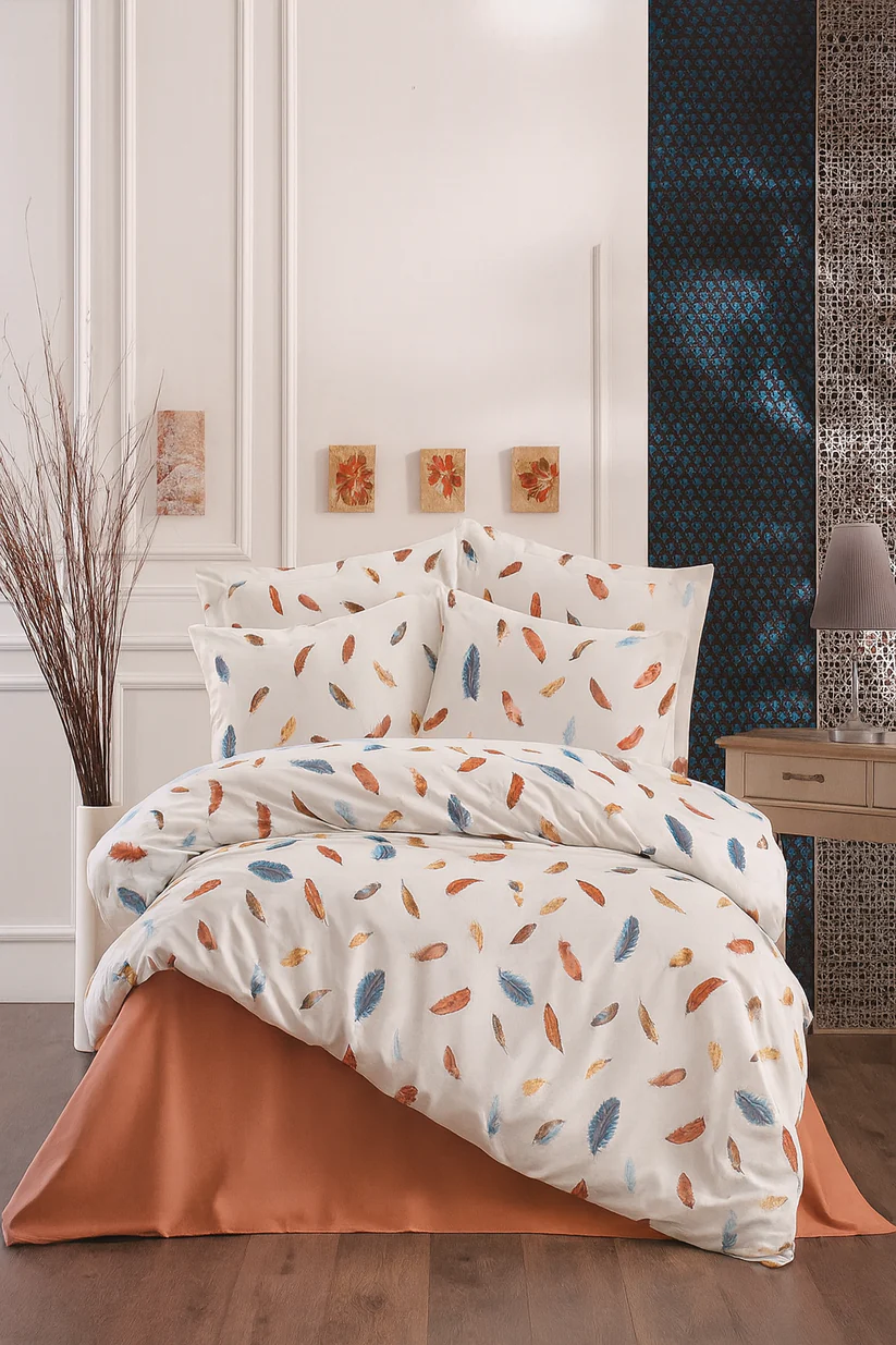 Lenjerii De Pat Din Bumbac Ranforce - Lenjerie De Pat Bumbac Ranforce Premium