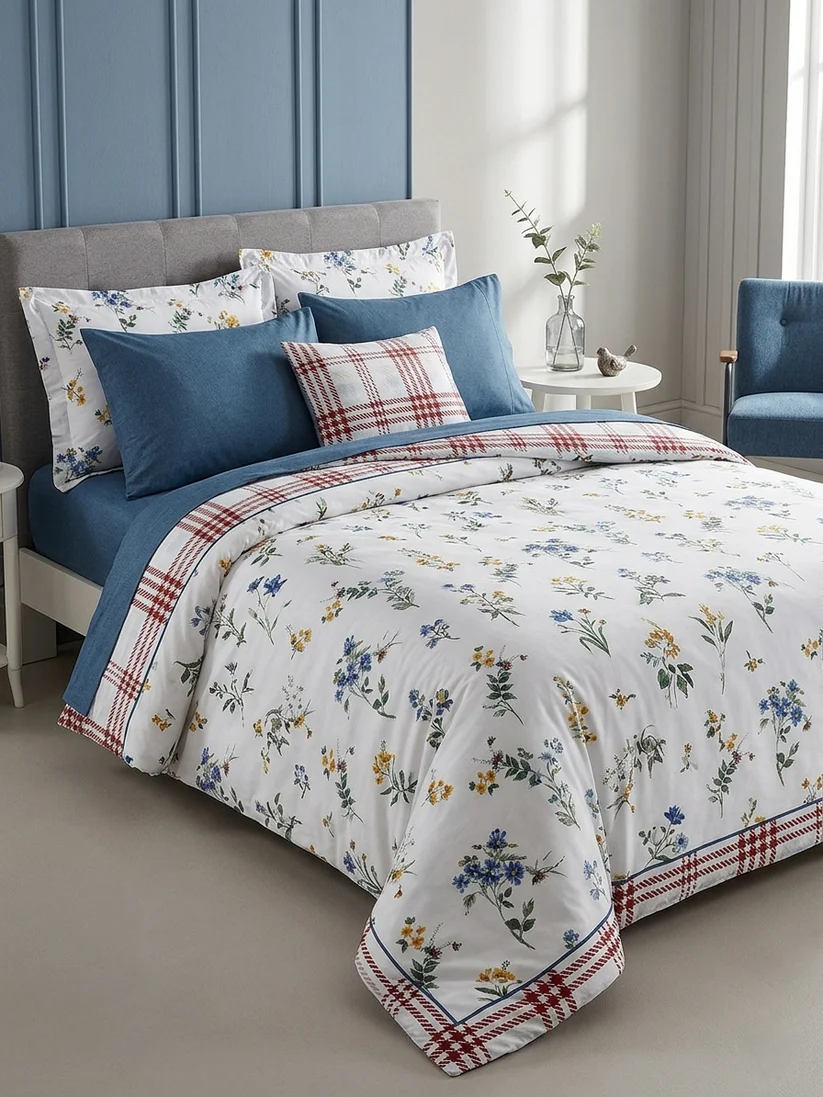 Lenjerii De Pat Din Bumbac Ranforce - Lenjerie De Pat Bumbac Ranforce Premium