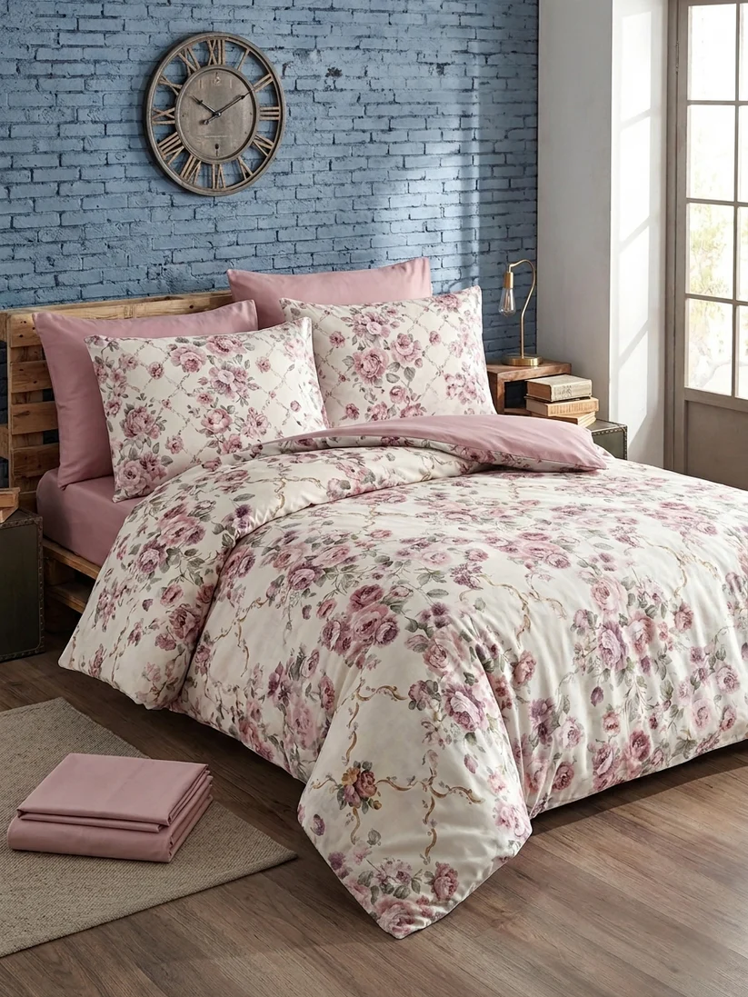 Lenjerii De Pat Din Bumbac Ranforce - Lenjerie De Pat Bumbac Ranforce Premium