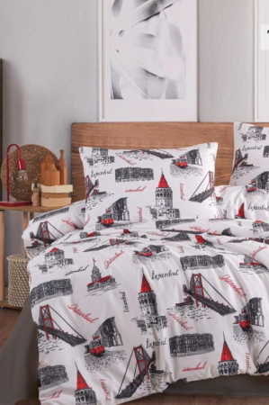 Lenjerii De Pat Din Bumbac Ranforce - Lenjerie De Pat Bumbac Ranforce Premium