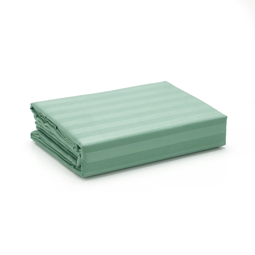 Lenjerie de pat damasc microsatinat 150x200cm (Verde) [1]